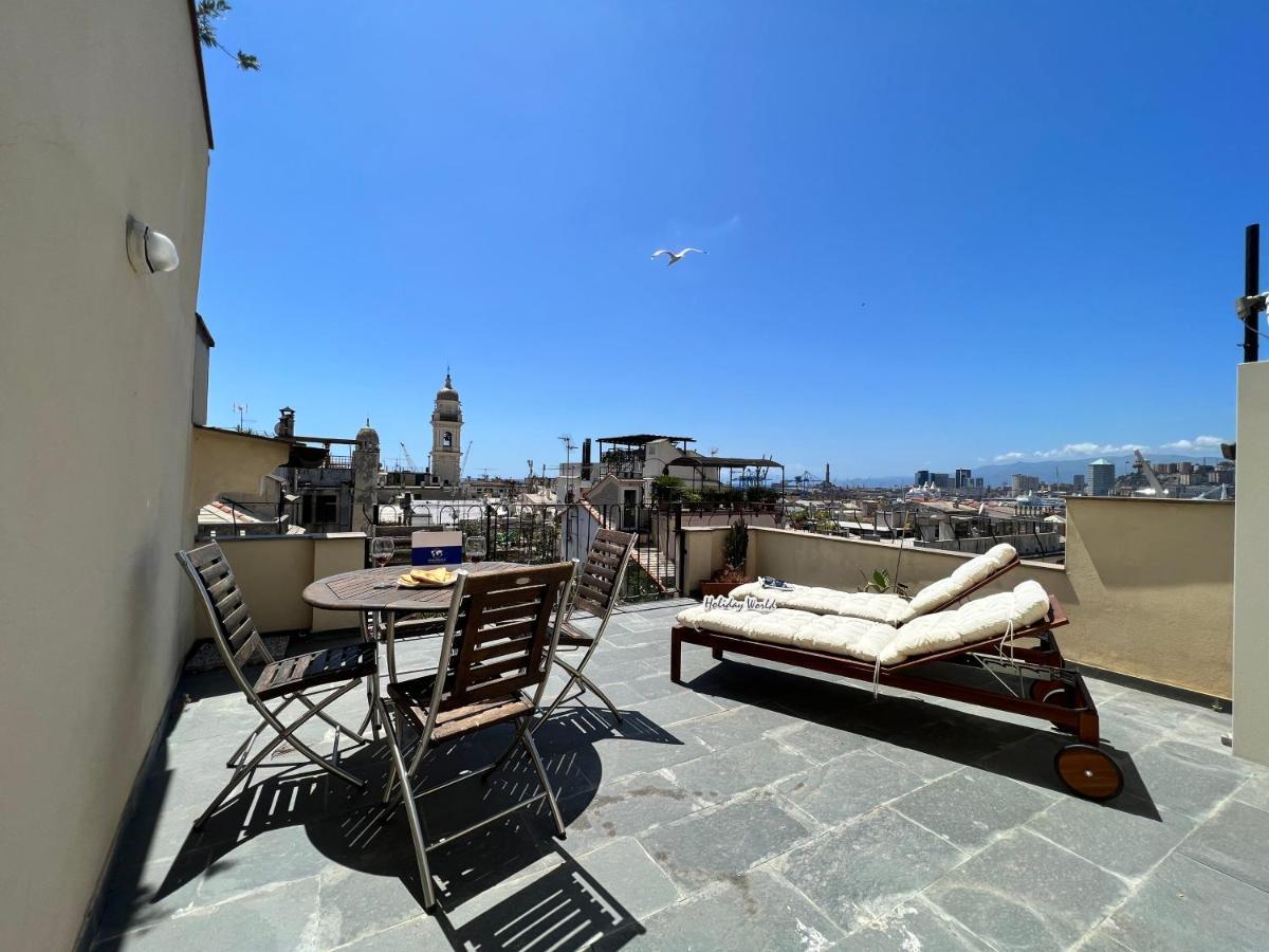 La Terrazza Del Porto Antico By Holiday World Apartment Генуа Екстериор снимка